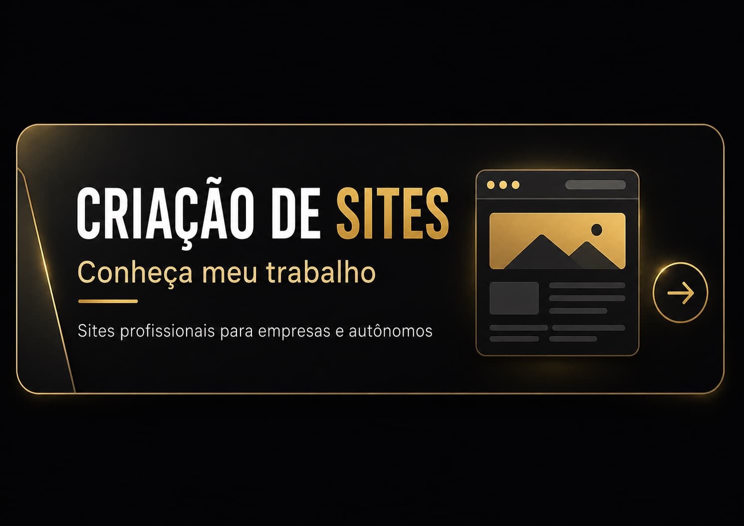 Criação de sites — conheça meu trabalho com sites profissionais para empresas e autônomos