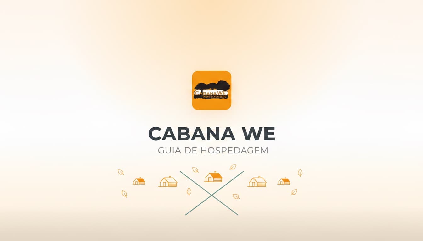 Página inicial do projeto Cabana We